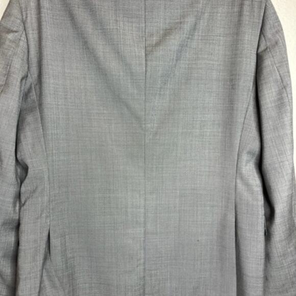 Alton Lane Single Breast Size 40S Wool Notch Lapel Blazer Gray - Picture 8 of 16